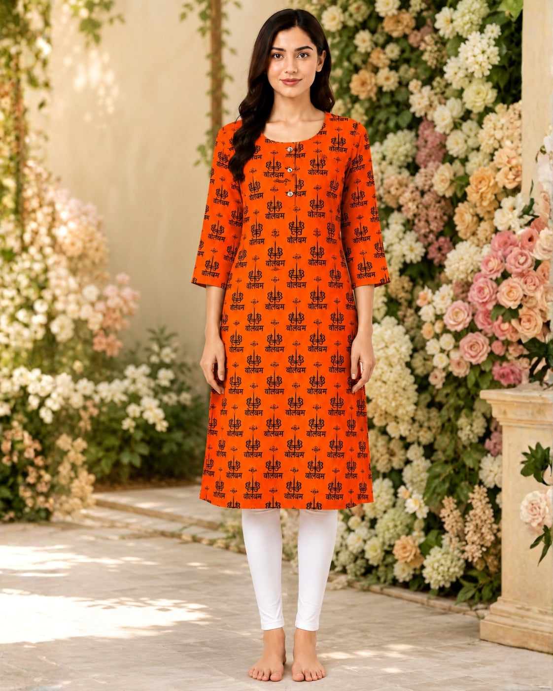 Women's Mahakal Printed Kurti